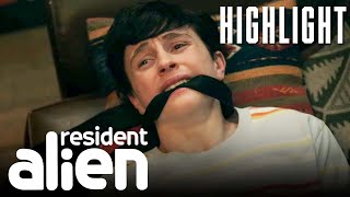 Harry's Dad Pressures Him to Harm Max | Resident Alien (S4 E7) | SYFY
