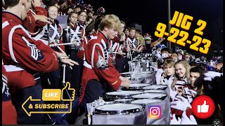 Finally! - First JIG 2 for 2023 - Oak Mountain Drum Line - 9-22-2023 -  1 of 3 This Season!