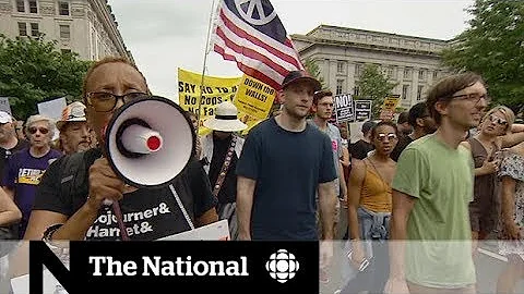 Counter-protesters outnumber white nationalists at Washington rally