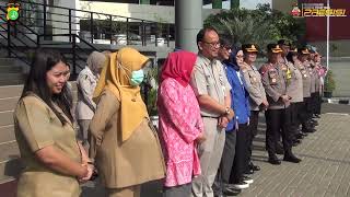 Klinik Pratama Polres Metro Jakbar Menerima Kunjungan Tim Surveyor LPA PKP dalam Rangka Akreditasi