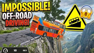 Extreme Dangerous Offroad Bus Driving | Can We Cross The Impossible Cliff?  screenshot 5