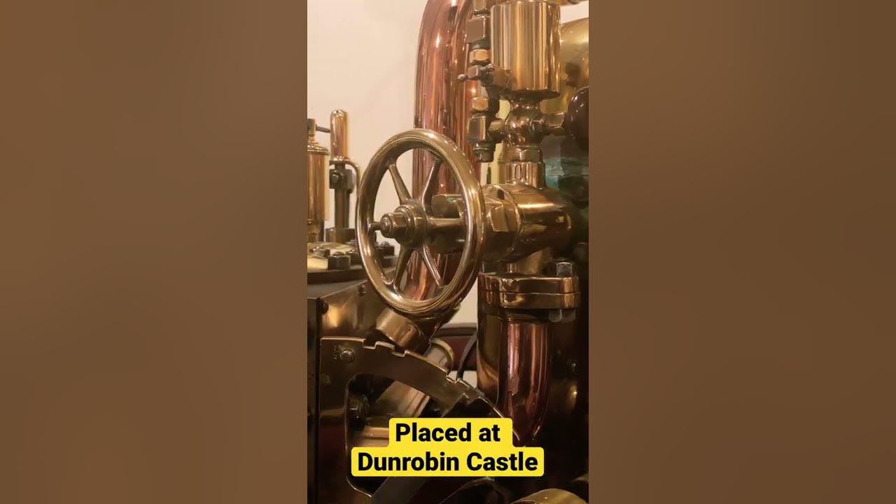 Dunrobin Castle steam powered fire engine (Scotland) YouTube