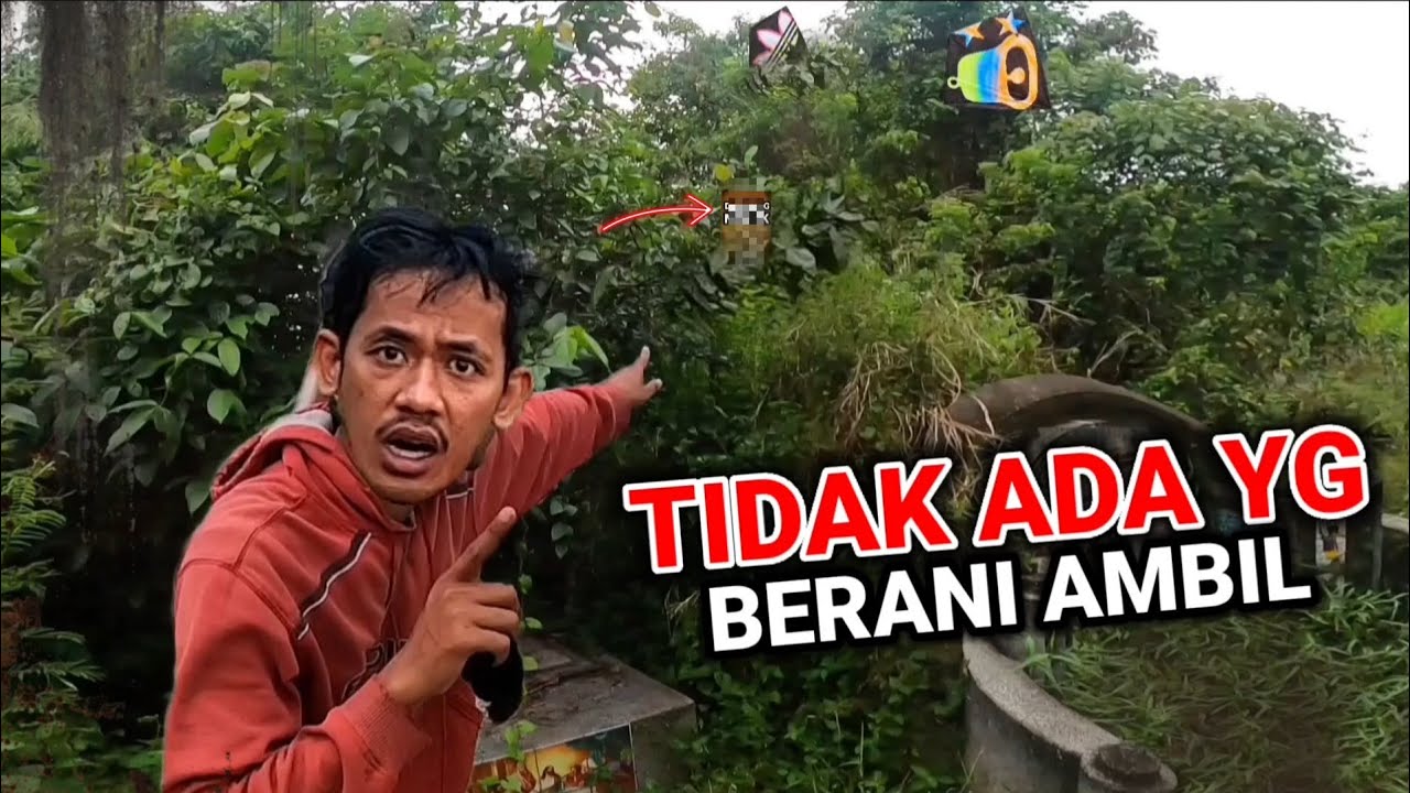 MERINDING PANTES BANYAK LAYANGAN TERGELETAK TERNYATA LOKASI ANGKER