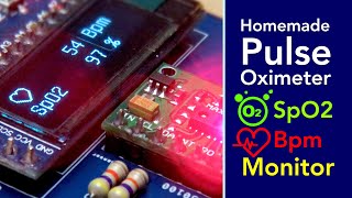 Easy Pulse Oximeter Make At Home