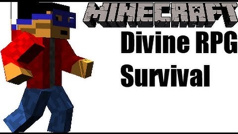 Minecraft Divine RPG Survival Part 4: I Hate the DRPG Iron Armor