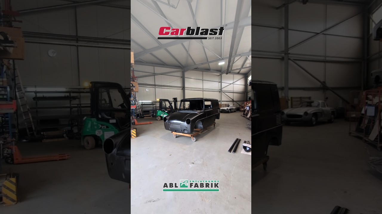 🟡 VW Fridolin – Postauto wird Kult 🔧 Entlackt • Entrostet • KTL-Beschichtet 