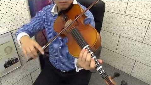 A Tune A Day for viola Book III Chapter II On the C string No  9