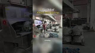The Birth of a Low-Pressure Die-Cast Aluminum Part X!  #aluminumcasting
