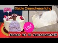 Creamcheese Icing Recipe,, kahit ilang araw sa room temp stable parin)