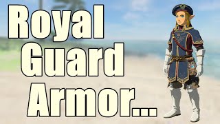 Royal Guards Armor Zelda Breath of The Wild EX Royal Guard Rumors