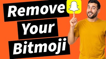 How To Easily Delete/Remove Your Bitmoji Avatar On Snapchat 2025