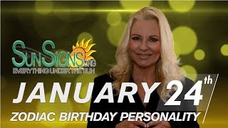 January 24 Zodiac Horoscope Birthday Personality - Aquarius - Part 2