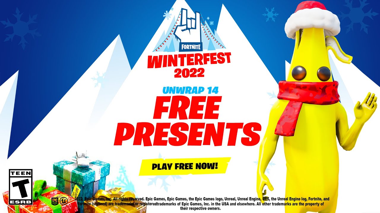 Fortnite Winterfest 2022 Trailer (Chapter 4) YouTube
