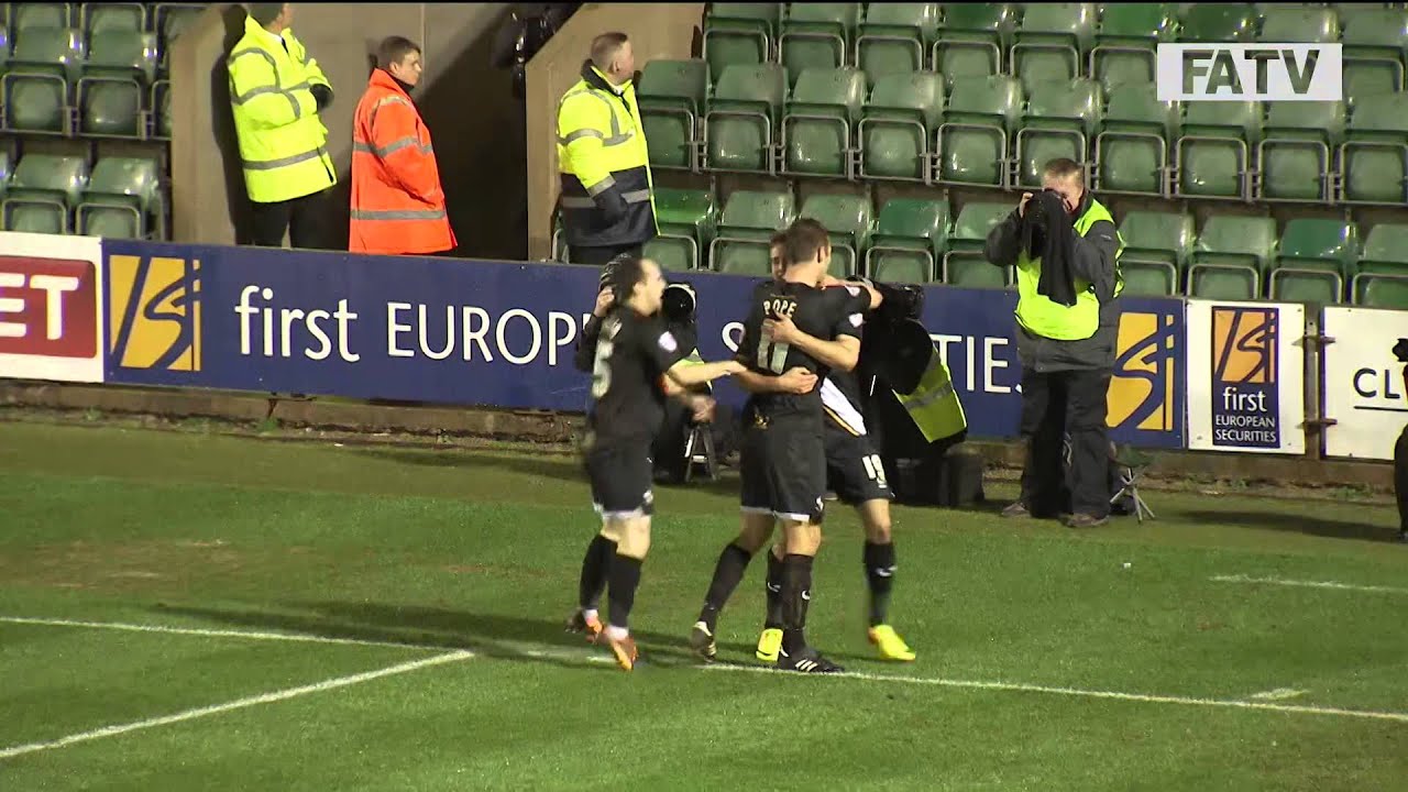 PLYMOUTH ARGYLE vs PORT VALE 23 Official Goals & Highlights FA Cup