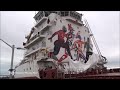 CSL WELLAND Unveils New Mural At Opening Day Of 2022 Welland Canal Shipping Season Mar 24 2022 CSL WELLAND Unveils New Mural At Opening Day Of 2022 Welland Canal Shipping Season Mar 24 2022