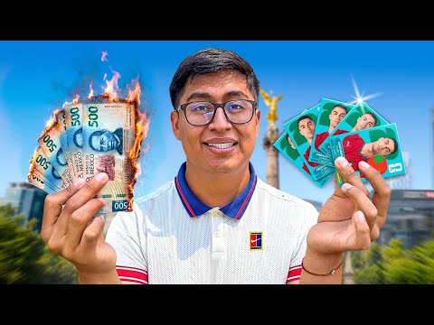 I CAN'T SPEND MONEY, ONLY WORLD CUP STICKERS. What did I buy?