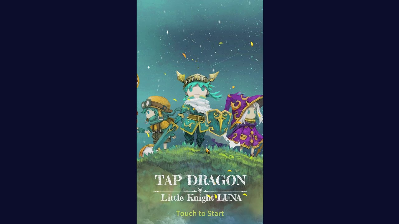 Tap Dragon 소녀기사 루나 첫 플레이 [신규 출시 게임] 4K YouTube