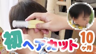 初のヘアカット。安心なヘアカッターがおすすめ【10ヶ月】