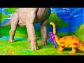 I Dinosauri di Jurassic World 🦕🎬 Apatomauro vs Brachiosaurus 💥 [Parte 3]