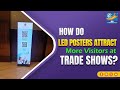 How Do LED Posters Attract More Visitors at Trade Shows? #dubai #airshow2025 #uae #technology #yt