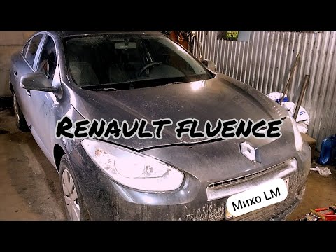 Renault fluence замена ремня генератора - (кондиционера) 2010г.