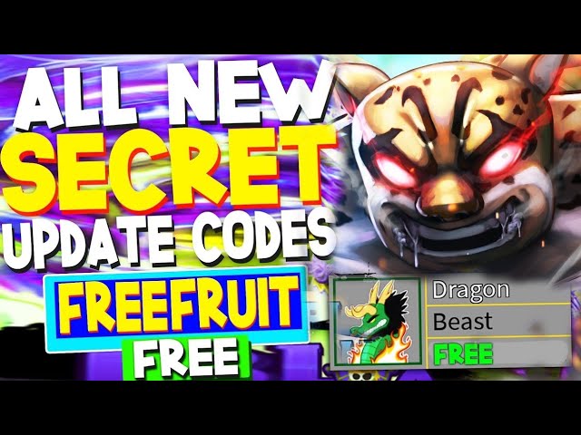 ALL NEW *SECRET* UPDATE 17.3 CODES in BLOX FRUITS CODES! (Blox Fruits Codes)  ROBLO 