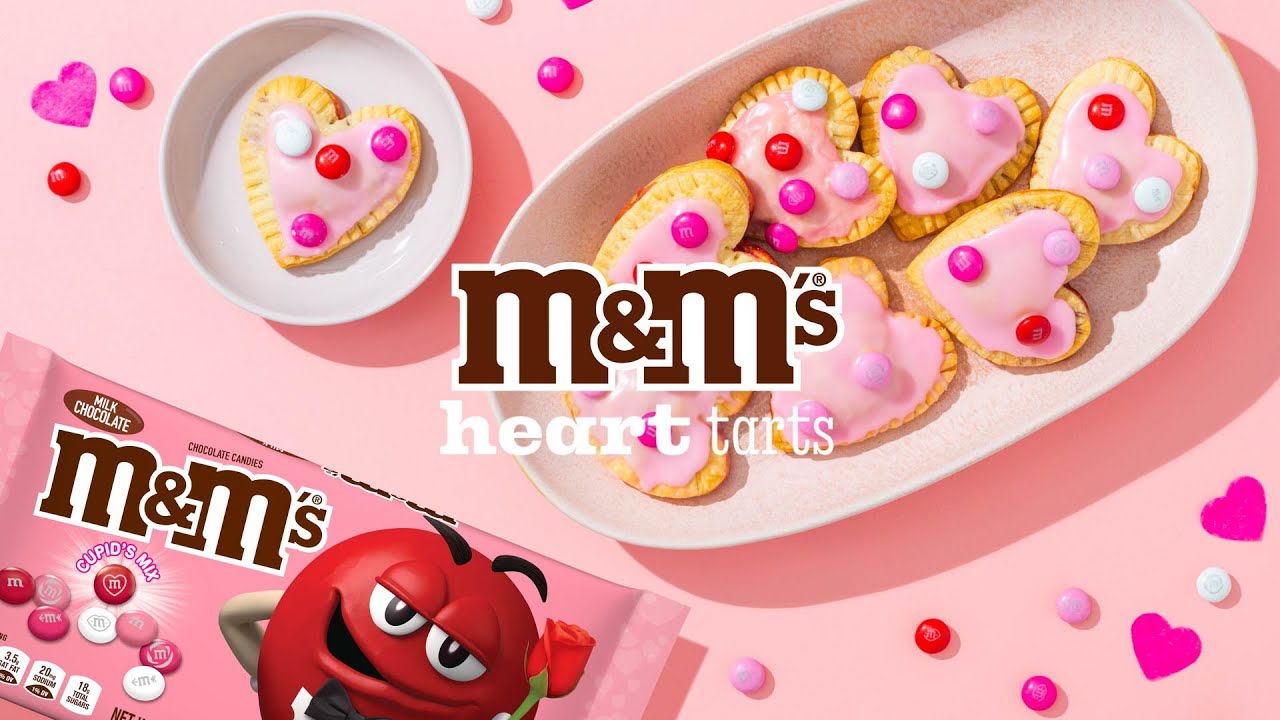 M&M’S Heart Tarts