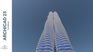 Archicad Tutorial - Building modeling High Tower