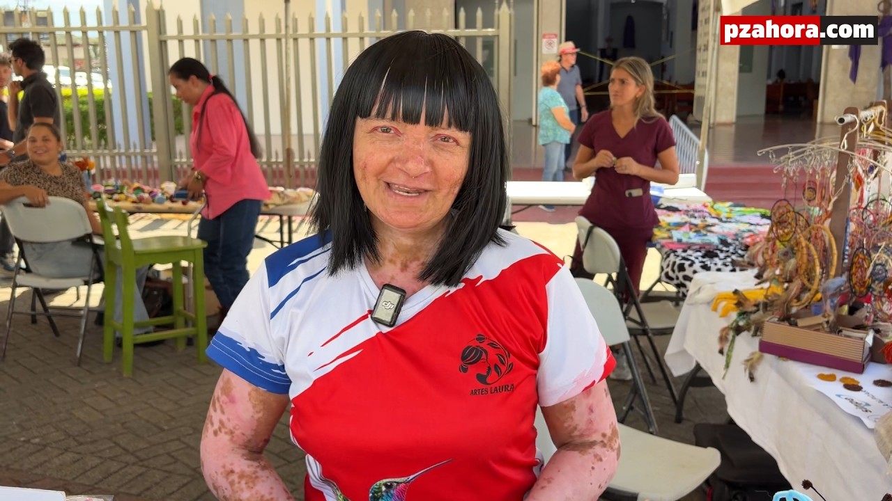 Laura, ejemplo de esfuerzo y creatividad en la Feria de la Mujer