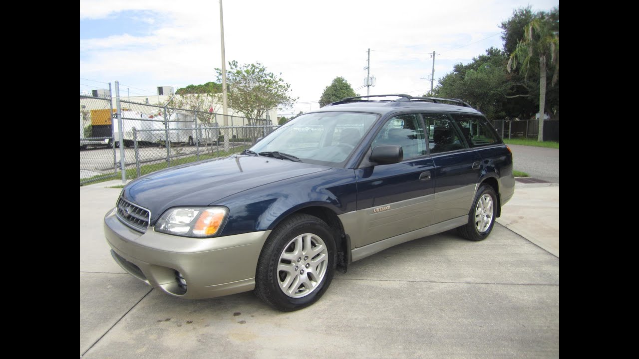 SOLD 2003 Subaru Outback AWD Meticulous Motors Inc Florida For Sale