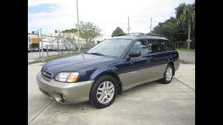 SOLD 2003 Subaru Outback AWD Meticulous Motors Inc Florida For Sale
