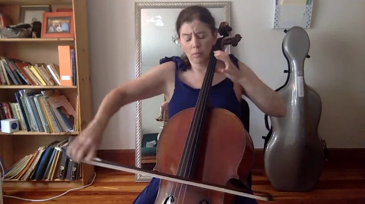 HBMS Cello Faculty Member Louise Dubin performs Ba...