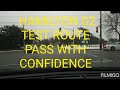 G2 TEST ROUTE FOR HAMILTON WITH STREETS NAMES PASS YOUR TEST | desi canadian vlogger