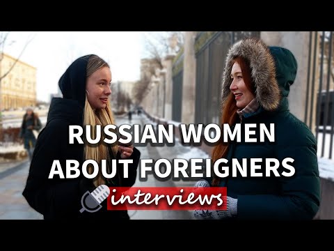 Russian women answer what they look for in a man