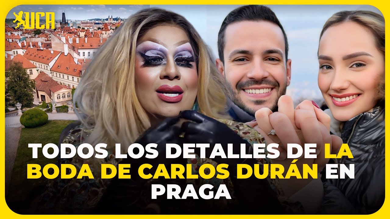 TODOS LOS DETALLES DE LA BODA DE CARLOS DURÁN EN PRAGA - YouTube