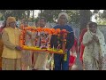 Ram lalla palki at shree mata bhameshwari durga devi society by vishv hindu parishad