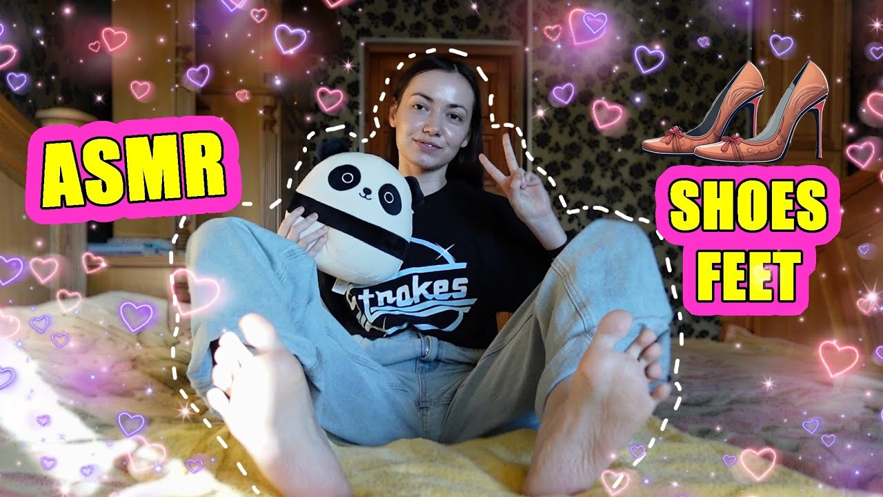 ASMR, feet, heels #asmr #feetsounds