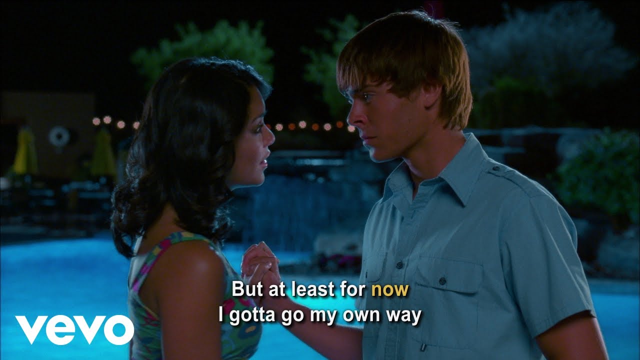 Vanessa Hudgens, Zac Efron - Gotta Go My Own Way (From "High School Musical 2"/Sing-Along)