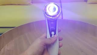 Face Massager Ion Facial Device Skin Firming Face Toning Machine Sonic Beauty Device