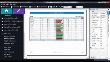 Exporting Reports to Excel in Remark Office OMR 10