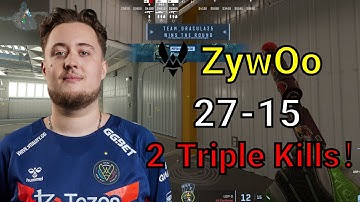 CS2 ZywOo FACEIT 27-15 (nuke) POV | 2025/03/17 | #cs2 #demo