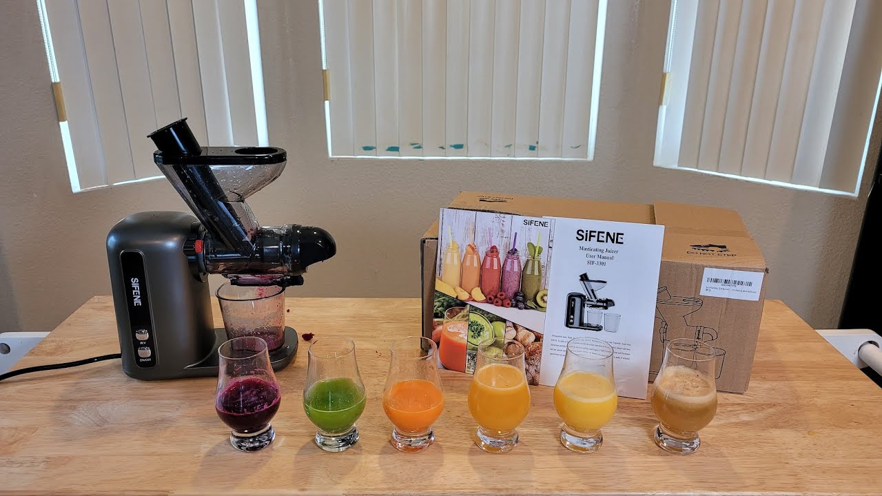 Juicer Slow Masticating Cold Press Vegetable And Fruit Juice - Temu