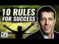 Tony Robbins: Top 10 Rules For Success And Fulfillment [REVEALED] 😲