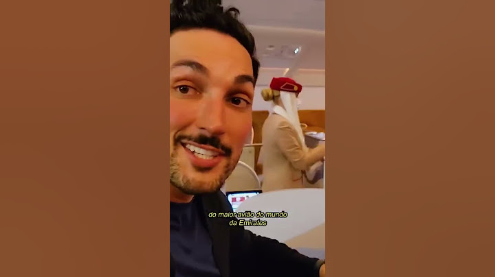 Como é tomar banho na Primeira Classe da Emirates? A380 Dubai