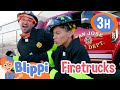 Learn to build a firetruck  blippi and meekah best friend adventures  educationals for kids
