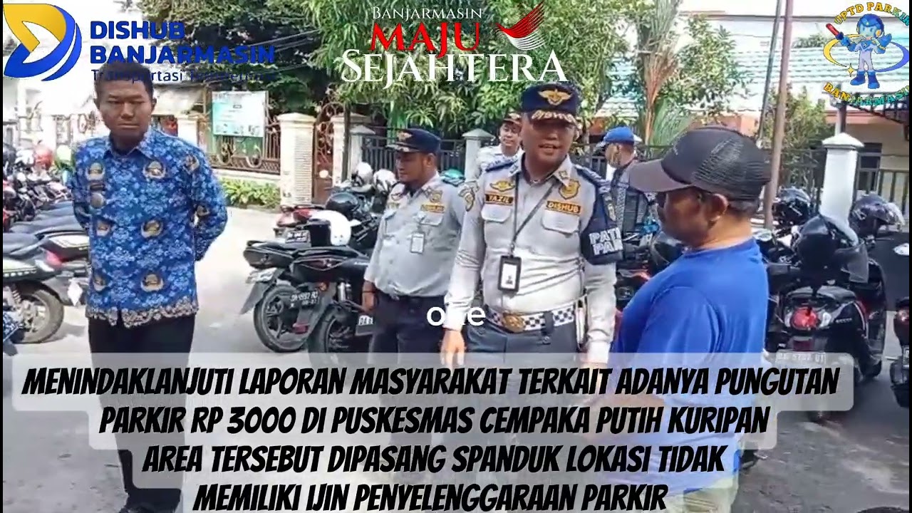 Menindaklanjuti laporan masyarakat terkait pungutan Rp 3000