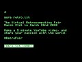 The Virtual Retrocomputing Fair