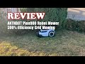 ANTHBOT Pion900 Robot Lawn Mower Review: 300% Efficiency & Auto Mapping 2025