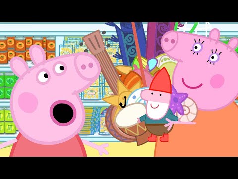 PEPPA GOES SHOPPING WITH MUMMY AND DADDY PIG
