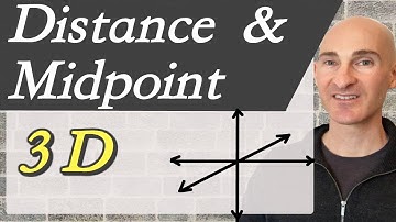 Distance and Midpoint Formula in 3 Dimensions